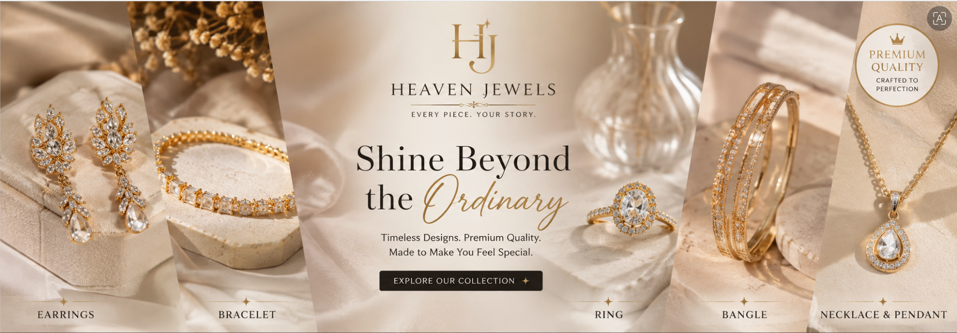 Heaven Jewels - Shine Beyond the Ordinary